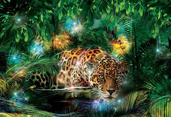 Papel de parede Leopard In Jungle