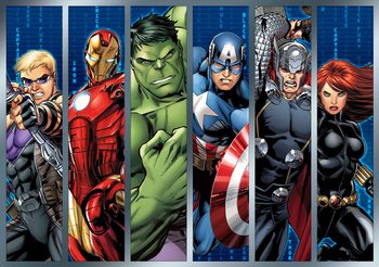 Papel de parede Marvel Avengers