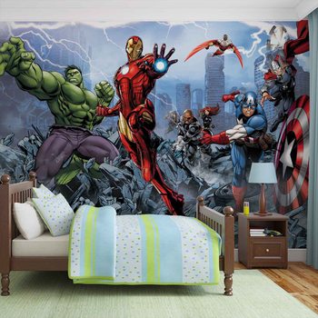 Papel de parede Marvel Avengers