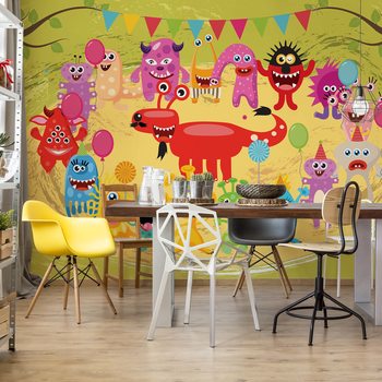 Papel de parede Monsters Party