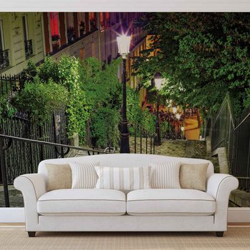 Papel de parede Paris City Street Night