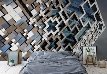 Papel de parede Puzzle Facade