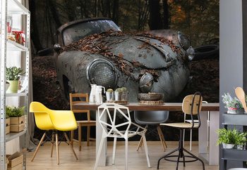 Papel de parede Red Forest