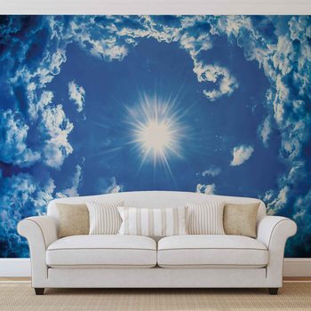 Papel de parede Sky Clouds Sun Nature