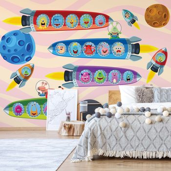 Papel de parede Space Monsters