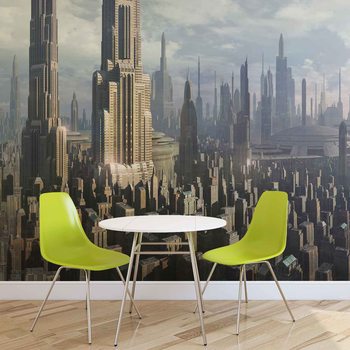 Papel de parede Star Wars City Coruscant
