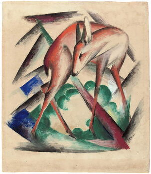 Принти на полотні Deer, 1912