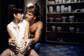 Принти на полотні Demi Moore And Patrick Swayze
