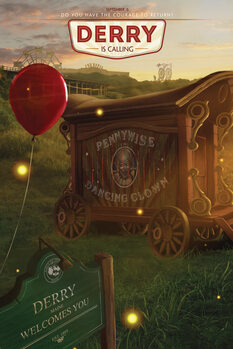 Canvas-taulu Derry - Dancing Clown