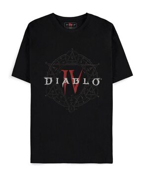 T-paita Diablo IV - Pentagram Logo
