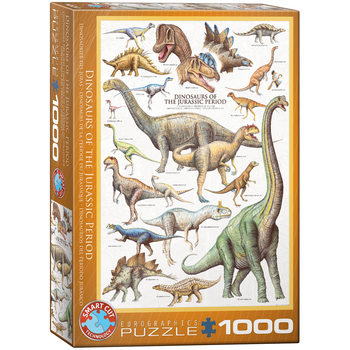 Palapeli Dinosaurs of Jurassic Period