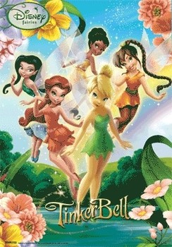 3D Αφίσα DISNEY FAIRIES - tinker bell