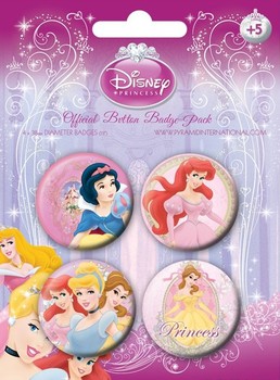Σετ κονκάρδες DISNEY PRINCESS 1