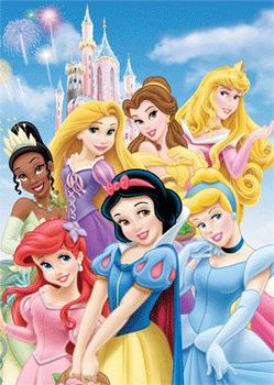 DISNEY PRINCESS - castle - плакат (poster)