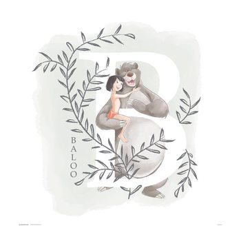 Художествен печат Disney - The Jungle Book