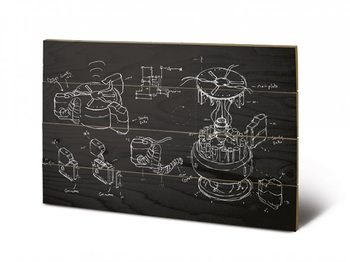 Ξύλινη τέχνη Doctor Who - Chalk Board