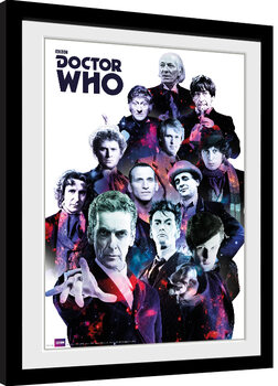 Poster emoldurado Doctor Who - Cosmos
