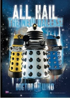 DOCTOR WHO - daleks - плакат (poster)