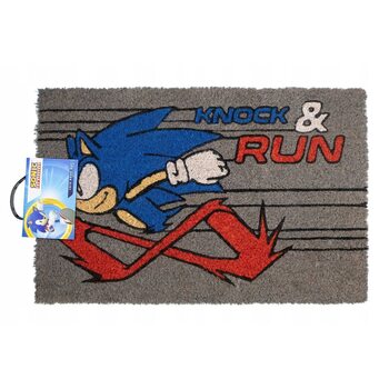 Doormat Sonic: The Hedgehog - Knock and Run