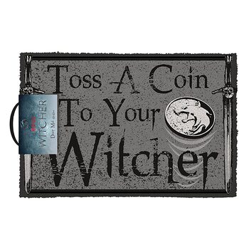 Doormat The Witcher - Toss a Coin