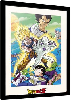 Framed Poster Dragon Ball - Freezer Encounter