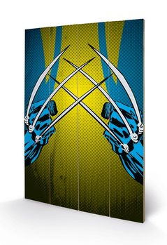 Marvel Comics - Wolverine Claws Slika na drvetu