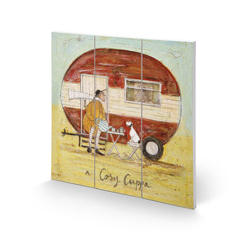 Sam Toft - A Cosy Cuppa Slika na drvetu