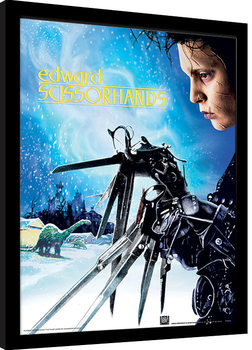 Poster emoldurado Edward Scissorhands - Snowfall