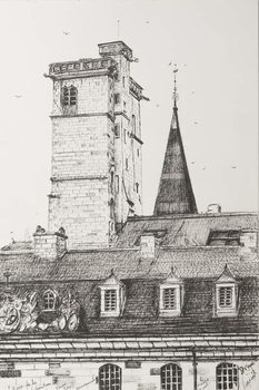 Dijon Rooftops,France, 2008, Taidejuliste