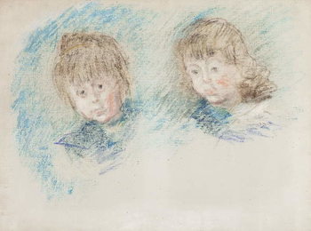 Jean-Pierre Hoschede and Michel Monet Taidejuliste