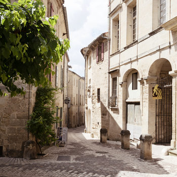 Eksklusiiviset taidevalokuvat Provencal Street Scene