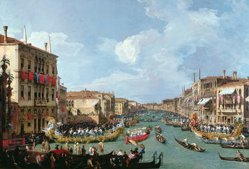 Regatta on the Grand Canal Taidejuliste