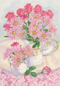 Roses and Chrysanthemums, 1996 Taidejuliste