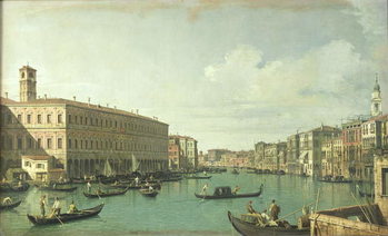 The Grand Canal from the Rialto Bridge Taidejuliste