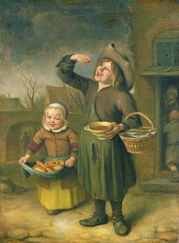 The Syrup Eater (A Boy Licking at Syrup) Taidejuliste