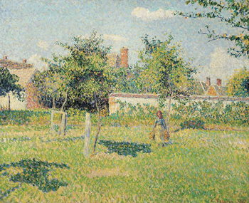 Woman in the Meadow at Eragny, Spring, 1887 Taidejuliste