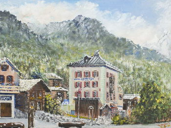 Zinal Switzerland 2007, Taidejuliste