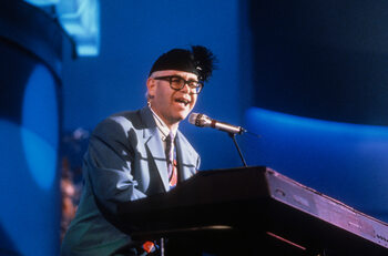 Принти на полотні Elton John