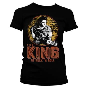 T-paita Elvis Presley - The King of Rock n‘ Roll