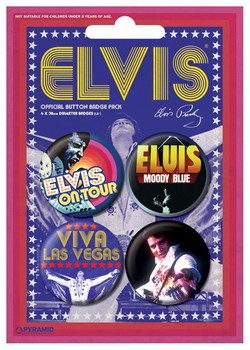 Σετ κονκάρδες ELVIS PRESLEY - vegas
