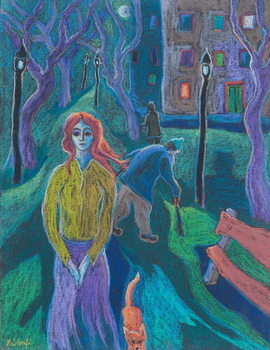 Принти на полотні Evening Walk, 2005