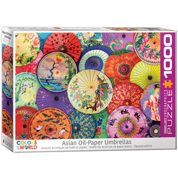 Palapeli Asian Oil Paper Umbrellas