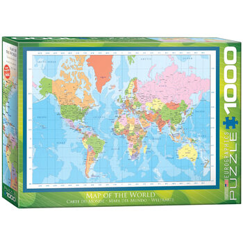Palapeli Modern Map of the World