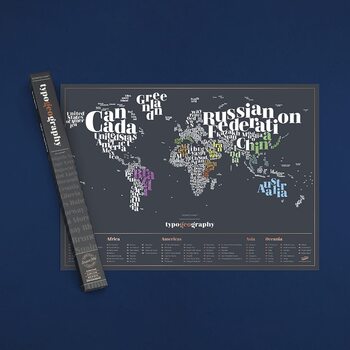 Raaputuskartta Typogeography Edition