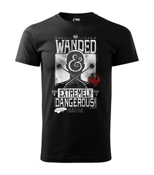 T-shirts Fantastic Beasts - Wanded and Extremly Dangerous!