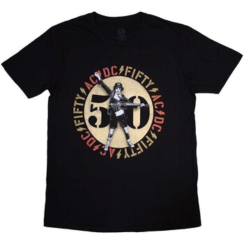 T-shirt AC/DC - Gold Emblem
