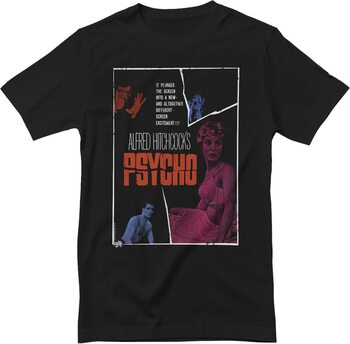 T-shirt Alfred Hitchcock's PSYCHO - Movie Poster