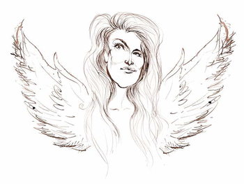 Canvas Print Angela Carter, English novelist and journalist