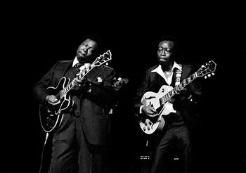 Canvas Print BB King & Al