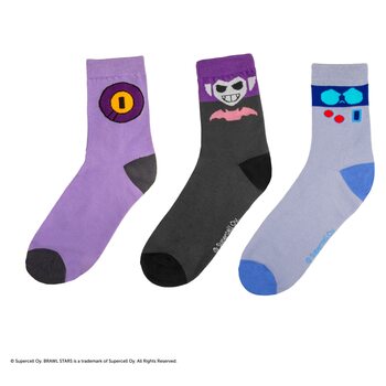 Socks Brawl Stars - 8-Bit, Rico & Mortis